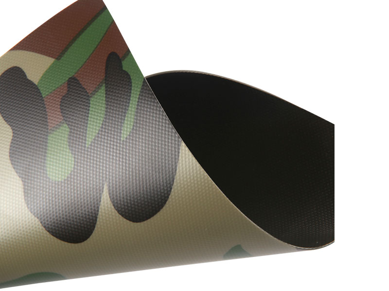 0.52 mm 650GSM 1000D23X23 Camouflage Airtight PVC Inflatable Boat Fabric  0.52 mm 650GSM 1000D23X23 Camouflage Airtight PVC Inflatable Boat Fabric